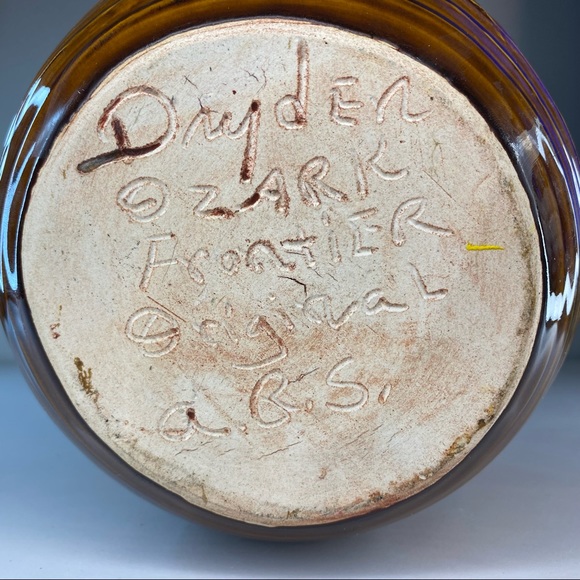 Dryden Potter’s Wheel Drip Colorful Paint Glazed Vase - Picture 5 of 7